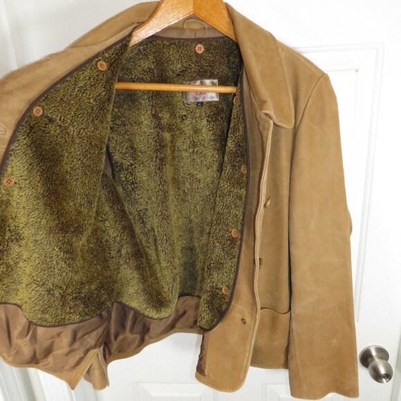 The Territory Ahead Jacket Womens XL Suede Leather Rancher Parisian Yellowstone - Picture 4 of 5